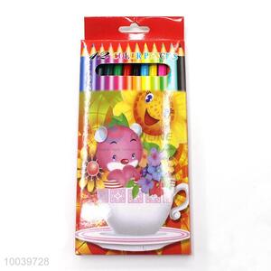 12pcs/set 3.0 wooden color pencil pen for wholesale