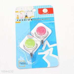 2pcs/set fashion houseware ABS adhesive hanger hooks