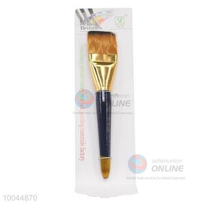 Best Selling Student Paintbrush Woodlen Handle Artist Oil Paintbrush with Flat Head