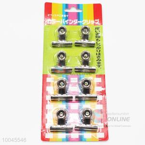 8pcs Round Head Metal Clips Set