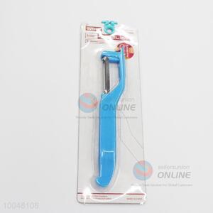 Blue Plastic Handle Vegetable & Fruit Peeler