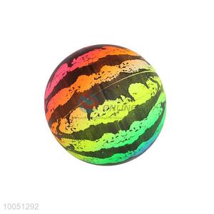 24cm Colorful Streak Pattern Beach Ball/Toys Ball