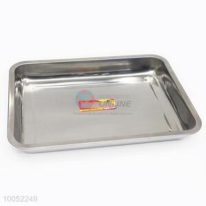 Rectangular Metal Tray For Kitchen Use