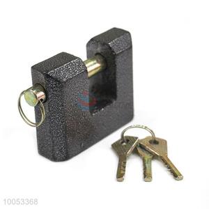 Wholesale rectangle stainless steel spraying plastics padlock