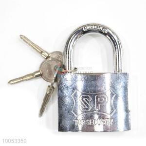 High quality wholesale iron plating material padlock