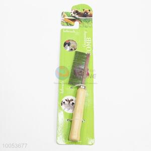 Hot Sale Wood Handle Pet Dog Comb Pet Brush