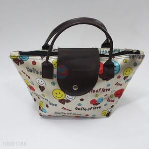 Hot sale satin material bag hand bag for women