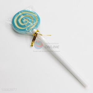 Kawaii 15.5*4cm Rainbow Lollipop Shaped Ball-point Pen for Students