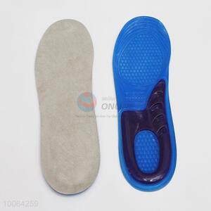 Sport soft silica gel faux suede shoe <em>insoles</em> for men