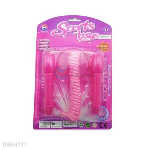Wholesale Pink Rope Skipping Jump Rope for Student