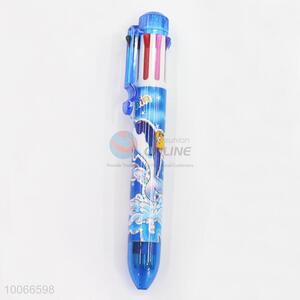 China Factory 14cm Eight-colors Ball-point Pen with the Pattern of Dolphin