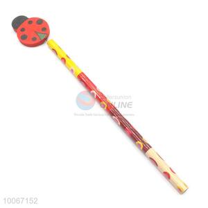 Promotional pencil with clip wooden pencil with topper fancy pencil