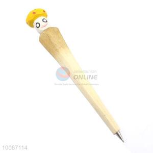 Wholesale high quality wooden ball pen for gift
