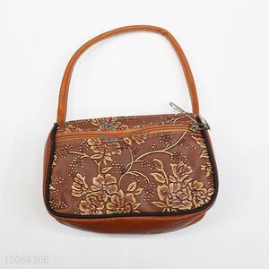 Elegant exquisite artificial leather handbag bag
