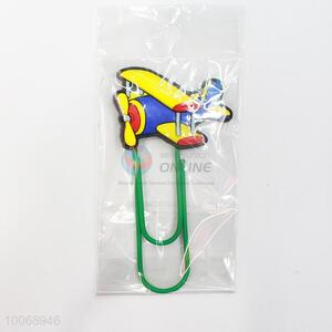 Cartoon Airplane Bookmark/Paper Clips