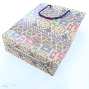 Promotional kraft paper gift bag