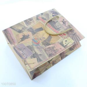 Wholesale cheap kraft paper gift bag