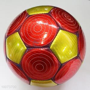 Club Gold-red NO.5 laser football