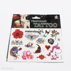 Popular Colorful Temporary Tattoo