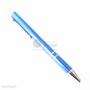 Competitive price high sales blue metal ball-point pen