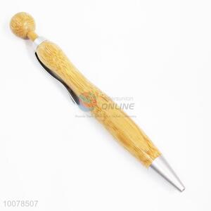 Cute bamboo ball-point pen