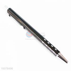 Wholesale top sales cheap black ball-point pen with white dots