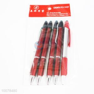 Hot sell inexpensive 5pcs ball-point pens
