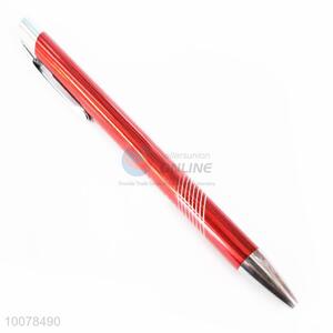 China factory cool red metal ball-point pen