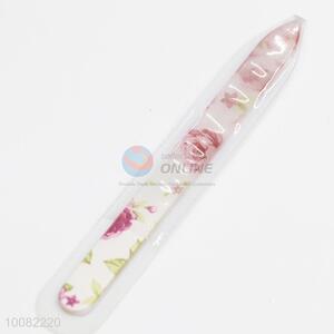 Elegant Printing Glass Nail File