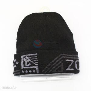 New Design Men's Polyester Knitted Cap/Hat