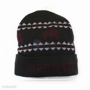 Popular Men's Polyester Knitted Cap/Hat
