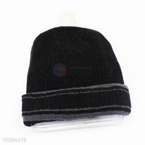 Long Knitted Chenille Cap/Hat For Promotion