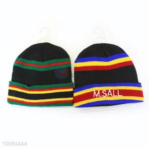 Striped Colorful Knitted Cap/Hat
