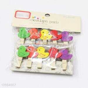 Cartoon Duck Shape Photo Clip Clamps Cute Paper Clips