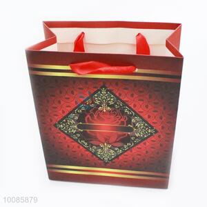 Competitive Price White Cardboard Paper Handbag/Gift Bag From China