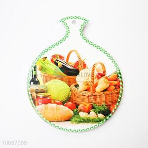 Fruit Pattern Balloon Shaped Ceramic Placemat/Tablemat