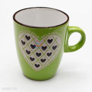 Love expression elegant ceramic cup