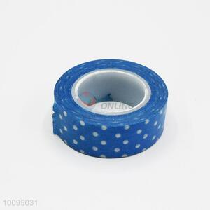 Dotted Blue Self Adhesive Trim Adhesive Tape for Decoration