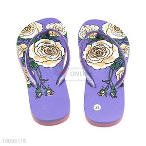Comfortable high quality lady flip flops china wholesale