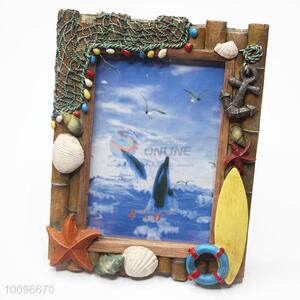 Wholesale Beach Antique Resin Photo Frame For Decoration