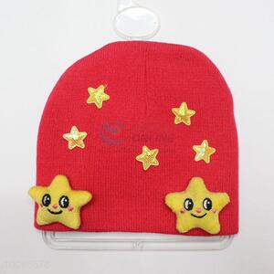 Wholesale 100% acrylic fashion winter children knit hat