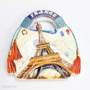 French Tower Design Resin Fridge Magnet