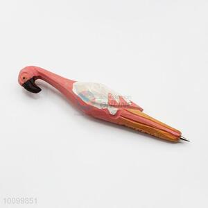 Hot Sale Flamingo Shaped Wooden Ball-point Pen