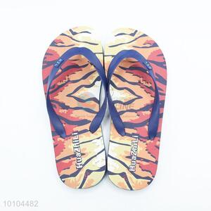 Cool design leopard printed summer flip flop