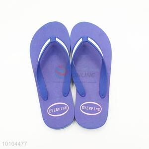 New Design Purple Slippers Flat Beach Flip Flops