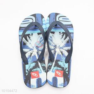 Printed flat beach sandals flip flop slippers
