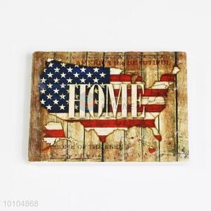 Home Rectangular Ceramic Fridge Magnet