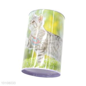 Good quality zip-top can shape tinplate money box