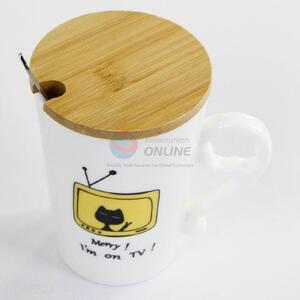 Lovely design gift ceramic cup coffee mug for wholesale