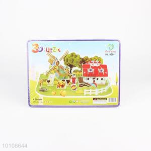 Promotional foam puzzle gift 3d puzzle model